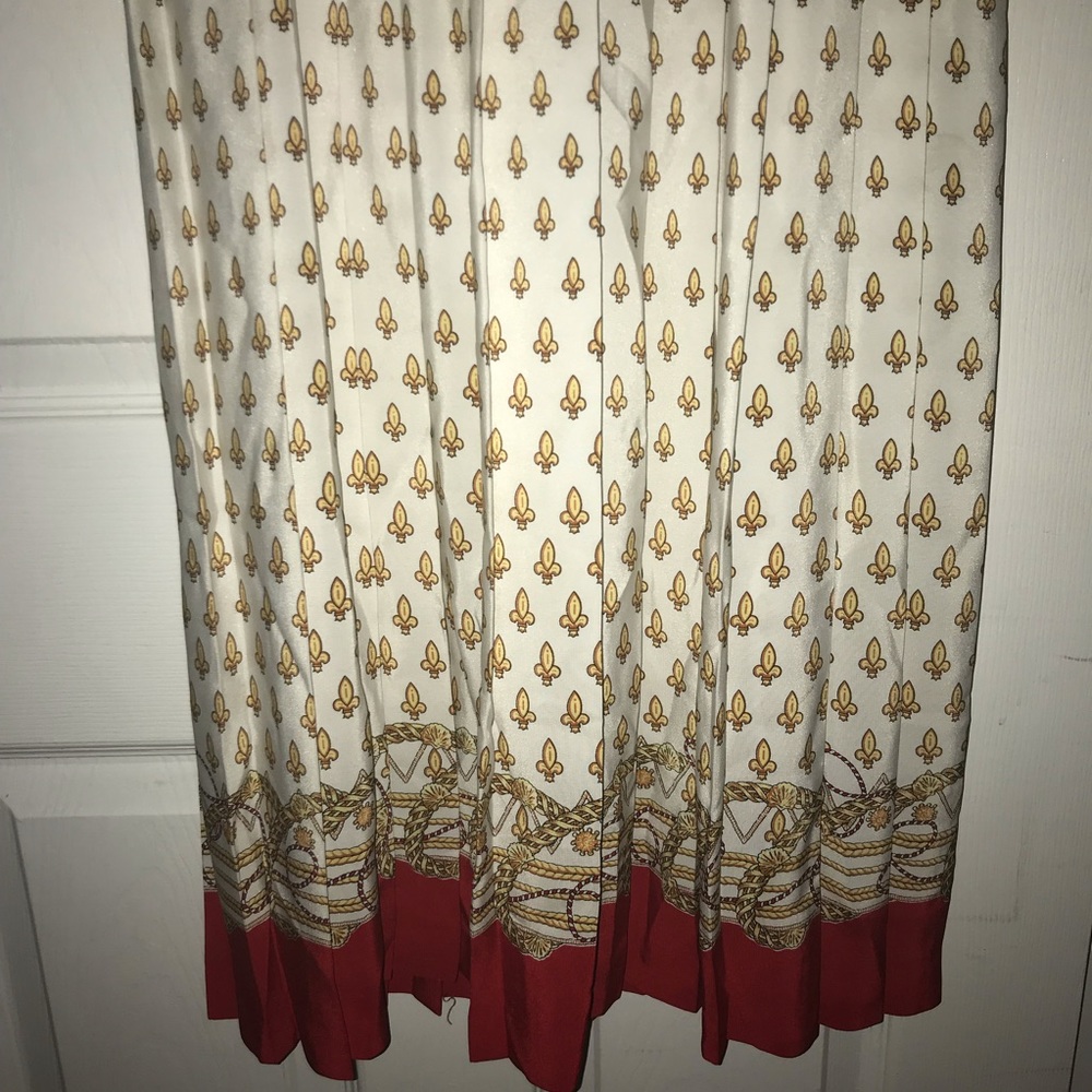 VINTAGE SCHRADER SPORT PRINT DRESS - Picture 3 of 8